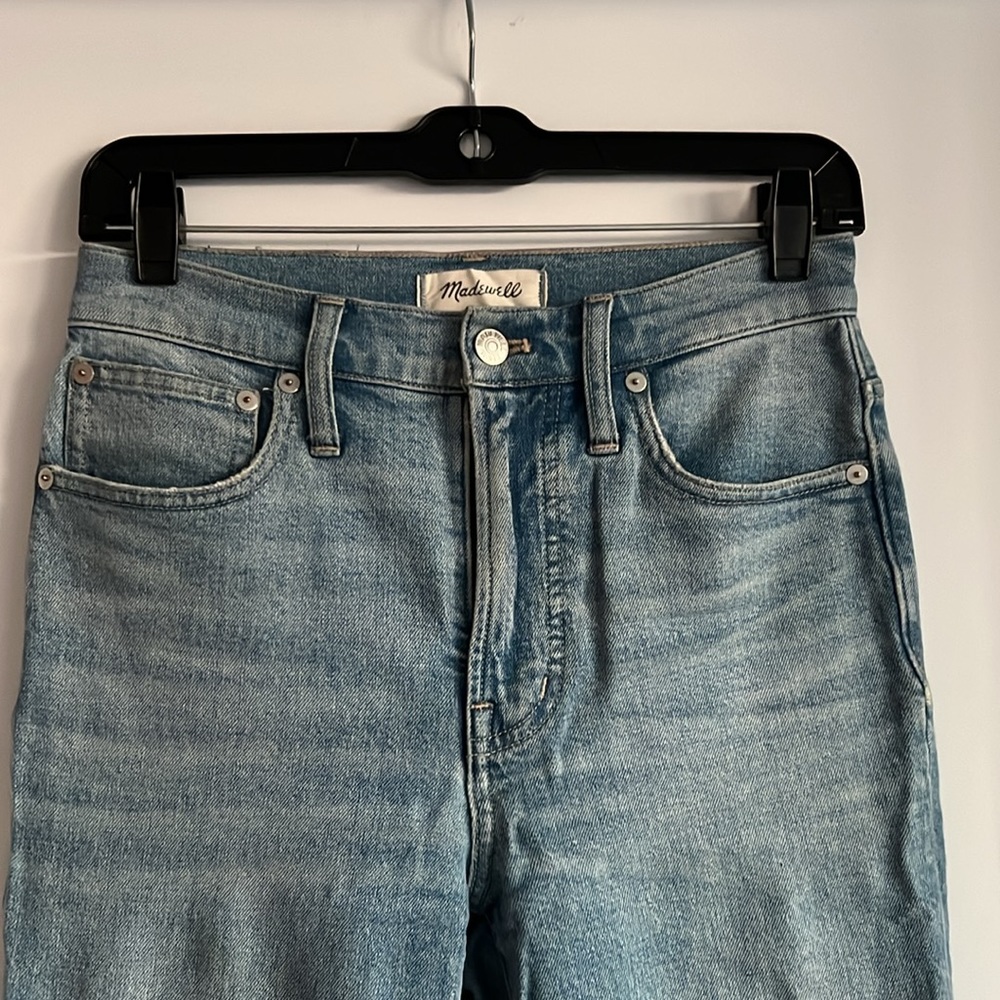 Madewell Perfect Vintage Jean with Raw Hem